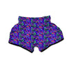 Blue Psychedelic Muay Thai Boxing Shorts-grizzshop