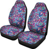 Blue Purple Red Paisley Pattern Print Universal Fit Car Seat Cover-grizzshop