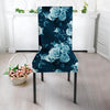 Blue Rose Floral Chair Cover-grizzshop