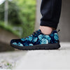 Blue Rose Floral Men's Sneakers-grizzshop