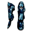 Blue Rose Floral Muay Thai Shin Guard-grizzshop