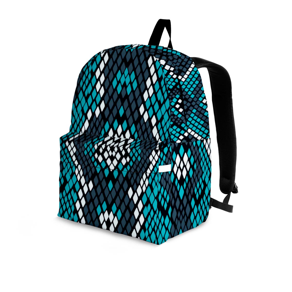 Blue Snakeskin Backpack-grizzshop