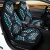 Blue Snakeskin Car Seat Covers-grizzshop