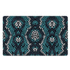 Blue Snakeskin Door Mat-grizzshop