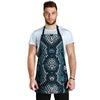 Blue Snakeskin Men's Apron-grizzshop