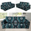 Blue Snakeskin Sofa Cover-grizzshop