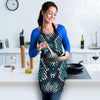 Blue Snakeskin Women's Apron-grizzshop