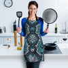 Blue Snakeskin Women's Apron-grizzshop