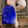 Blue Stardust Space Galaxy Backpack-grizzshop