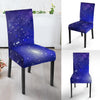 Blue Stardust Space Galaxy Chair Cover-grizzshop