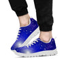 Blue Stardust Space Galaxy Men's Sneakers-grizzshop