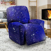 Blue Stardust Space Galaxy Recliner Cover-grizzshop