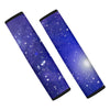 Blue Stardust Space Galaxy Seat Belt Cover-grizzshop