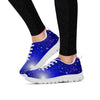 Blue Stardust Space Galaxy Women's Sneakers-grizzshop