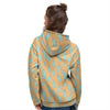 Blue Statue Of Liberty Print Pattern Women's Hoodie-grizzshop