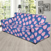 Blue Strawberry Pattern Print Sofa Covers-grizzshop