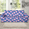 Blue Strawberry Pattern Print Sofa Covers-grizzshop