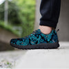 Blue Sugar Skull Men's Sneakers-grizzshop