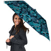 Blue Sugar Skull Umbrella-grizzshop