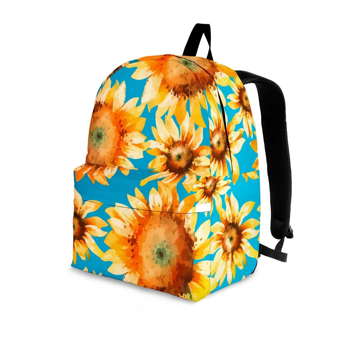 Blue Sunflower Backpack-grizzshop