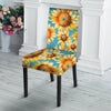 Blue Sunflower Chair Cover-grizzshop