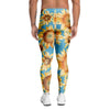 Blue Sunflower Men's Leggings-grizzshop