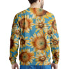 Blue Sunflower Men's Sweatshirt-grizzshop