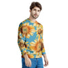 Blue Sunflower Men's Sweatshirt-grizzshop