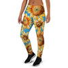 Blue Sunflower Women's Joggers-grizzshop