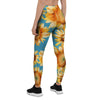 Blue Sunflower Women's Leggings-grizzshop