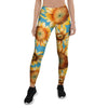 Blue Sunflower Women's Leggings-grizzshop