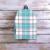 Blue Tartan Plaid Backpack-grizzshop