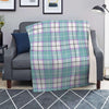 Blue Tartan Plaid Blanket-grizzshop