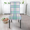 Blue Tartan Plaid Chair Cover-grizzshop