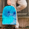 Blue Tie Dye Backpack-grizzshop