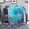 Blue Tie Dye Blanket-grizzshop