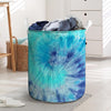 Blue Tie Dye Laundry Basket-grizzshop