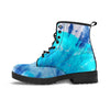 Blue Tie Dye Men's Boots-grizzshop