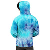 Blue Tie Dye Men's Hoodie-grizzshop