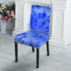 Blue Tie Dye Print Chair Cover-grizzshop