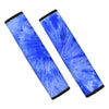 Blue Tie Dye Print Seat Belt Cover-grizzshop