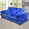 Blue Tie Dye Print Sofa Cover-grizzshop