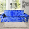 Blue Tie Dye Print Sofa Cover-grizzshop