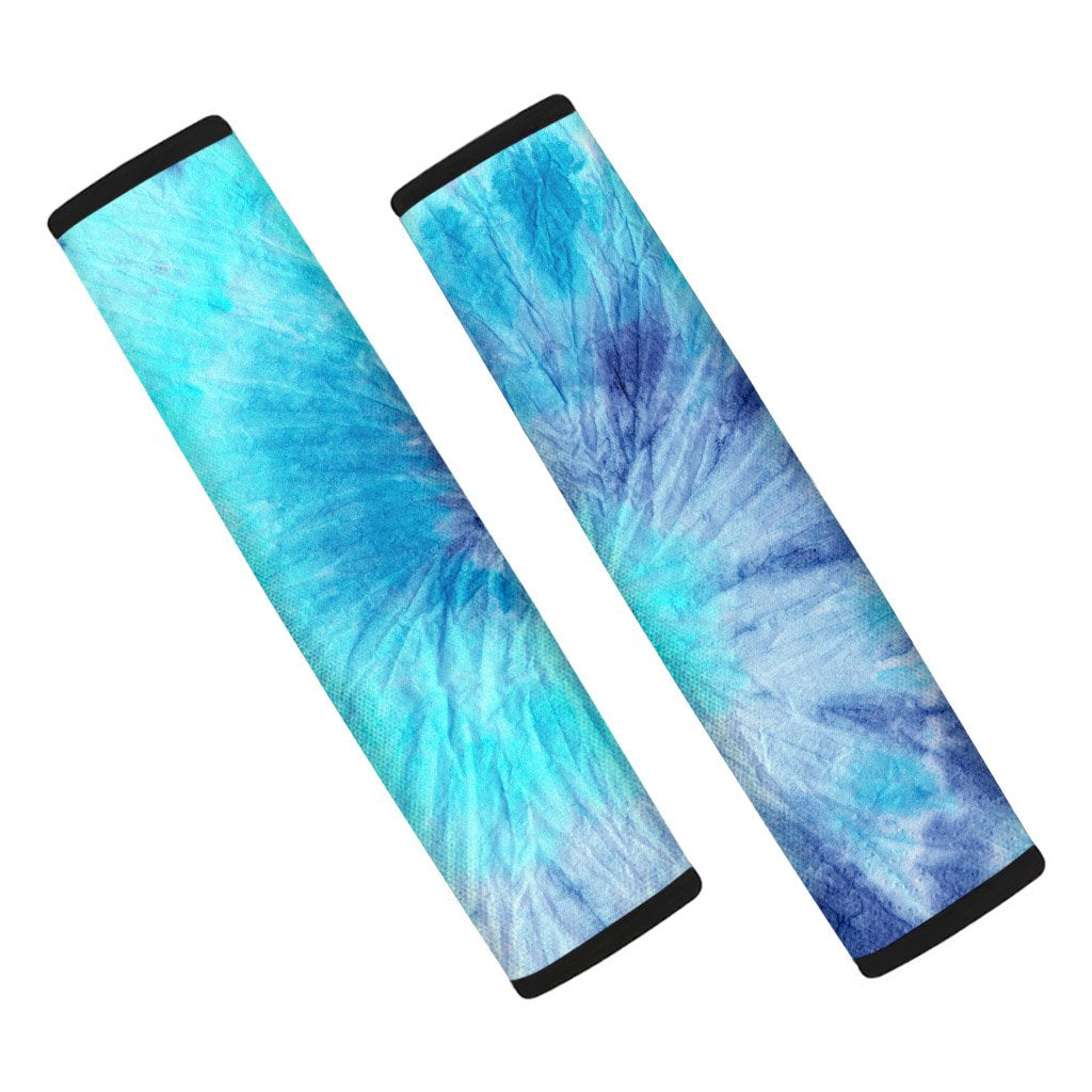 Blue Tie Dye Seat Belt Cover-grizzshop