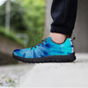 Blue Tie Dye Women's Sneakers-grizzshop