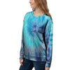 Blue Tie Dye Women's Sweatshirt-grizzshop