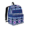 Blue Tribal Aztec Eagles Backpack-grizzshop