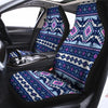 Blue Tribal Aztec Eagles Car Seat Covers-grizzshop