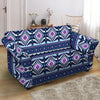 Blue Tribal Aztec Eagles Loveseat Cover-grizzshop