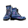 Blue Tribal Aztec Eagles Men's Boots-grizzshop